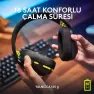 Logitech G435 Lightspeed Kablosuz Mikrofonlu Kulak Üstü Oyuncu Kulaklığı Siyah Görseli