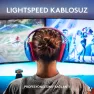 Logitech G435 Lightspeed Kablosuz Mikrofonlu Kulak Üstü Oyuncu Kulaklığı Mavi