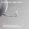 Steelseries Arctis Nova 1 Kablolu Mikrofonlu Kulak Üstü Oyuncu Kulaklığı Beyaz
