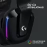 Logitech G733 7.1 981-000864 Kablosuz Mikrofonlu Kulak Üstü Oyuncu Kulaklığı Siyah