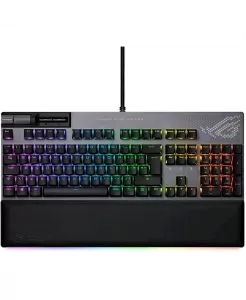 Asus Rog Strix Flare Iı Animate Aura Sync Rgb Nx Red Switch Kablolu Mekanik Oyuncu Klavyesi