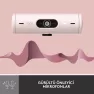 Logitech Brio 500 Pembe Full Hd 1080p Mikrofonlu Webcam Görseli