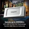 Kingston Xs2000 1 Tb Sxs2000/1000g Ssd Usb 3.2 Taşınabilir Disk
