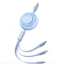Mcdodo Ca-3572  3 In1 Retractable Chargıng Cable - Mavi