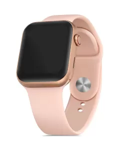 You Watch F3-yf302 You Gold &amp; Pink Silicon Unisex Kol Saati
