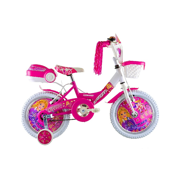 Borabay First-Prenses 157 Pembe 16 Jant Bisiklet Borabay First-Prenses 157 Pembe 16 Jant Bisiklet