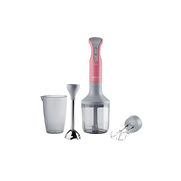 Arzum AR1016 Prostick 1000 El Blender Seti Pembe