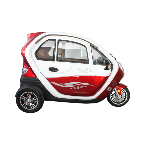 Kral KR-40 Kırmızı Grande-5 7000 3 Teker Elektrikli Otomobil Kral KR-40 Kırmızı Grande-5 7000 3 Teker Elektrikli Otomobil