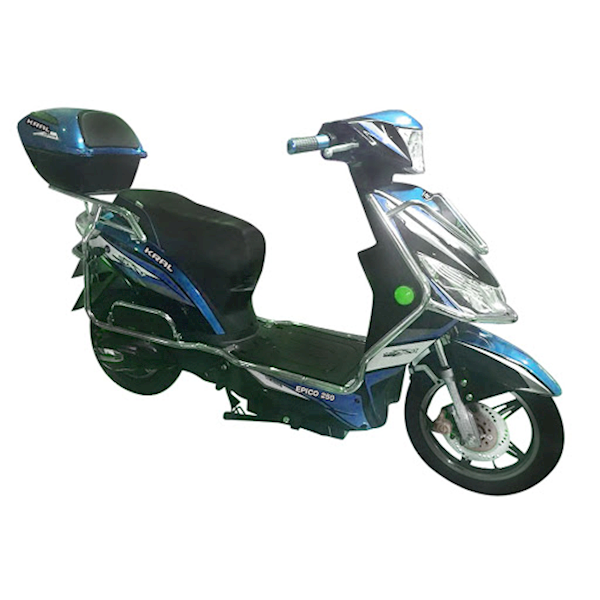 Kral KR-41 Mavi Siyah Epıco 2500 Elektrikli Motorsiklet