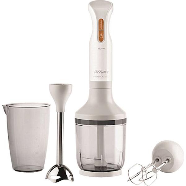 Arzum AR1014 Prostick 1500 El Blender Seti Beyaz Arzum AR1014 Prostick 1500 El Blender Seti Beyaz