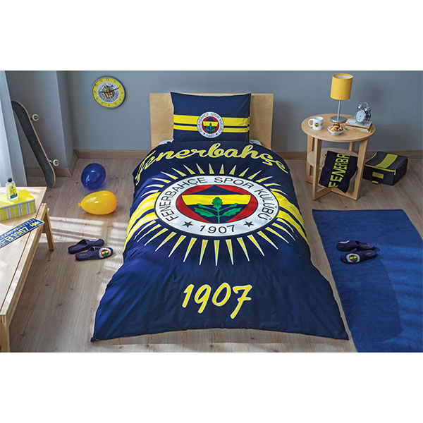 Taç 60150809 Taç Lisanslı Nevresim Takımı Tek Kişilik Fenerbahçe-FIRSAT ÜRÜNÜ