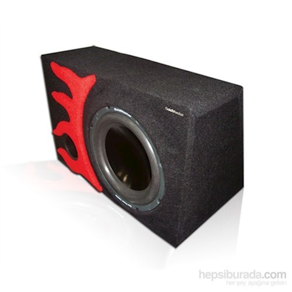 Goldmaster Kw-25 Kabinli Subwoofer Oto Ses Sistemi <!>