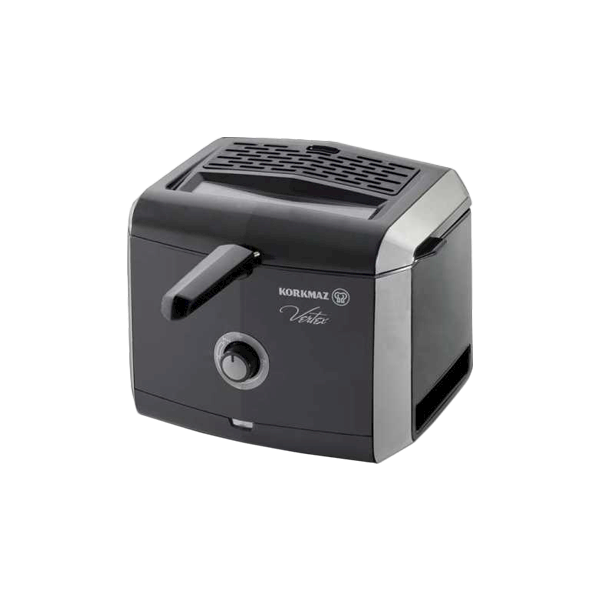 Korkmaz A486 Vertex Fritöz Siyah Korkmaz A486 Vertex Fritöz Siyah