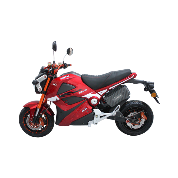 Kral KR-25-L Kırmızı Ava 4500 Elektrikli Motorsiklet Kral KR-25-L Kırmızı Ava 4500 Elektrikli Motorsiklet