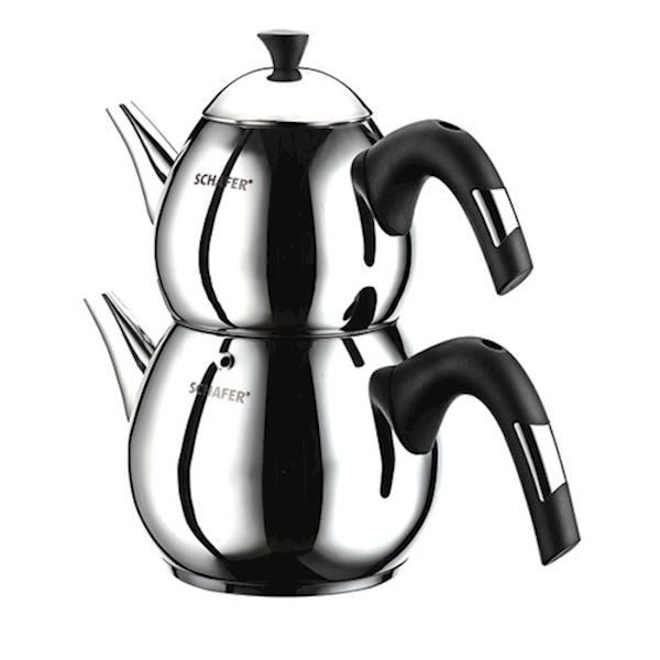 Schafer Tea Chef Çaydanlık Takımı Orta 4 Parça Siyah Schafer Tea Chef Çaydanlık Takımı Orta 4 Parça Siyah