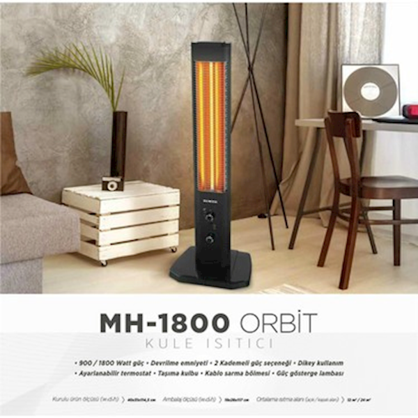 Luxell / Kumtel  Mh-1800 Orbıt Dik Isıtıcı Görseli