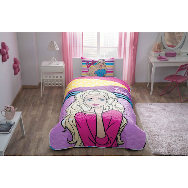 Taç 1000002720 Noname Cpp Barbie Dream Yatak Örtüsü + Yastık Kılıfı
