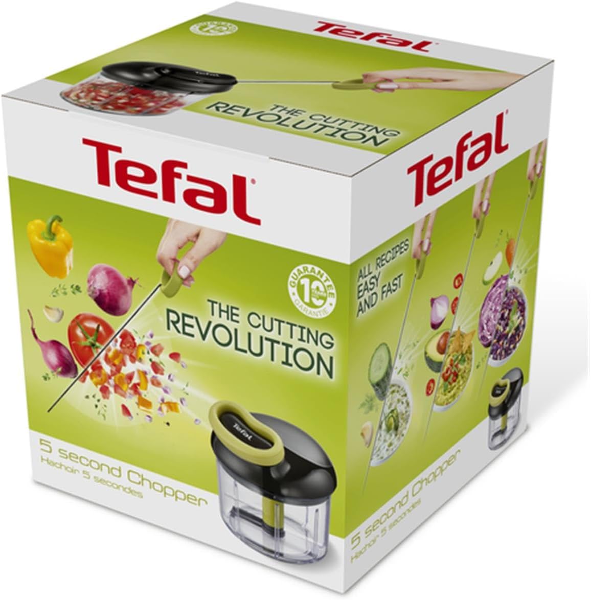 Tefal Manual Rondo Siyah 900 ml. Görseli