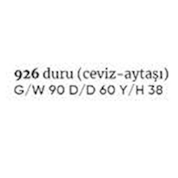 Duru Fonksiyonel Orta Sehpa-Ekru Görseli