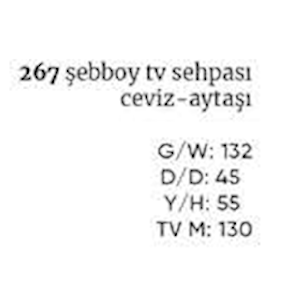 Şebboy Ünite Ceviz-Ekru-Mermer Katalog Görseli