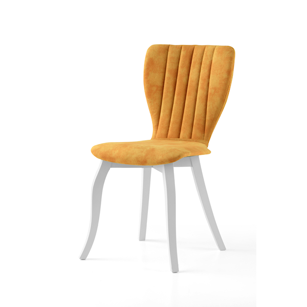 Mono Ceviz 5.ayk068 / Sarı Sandalye