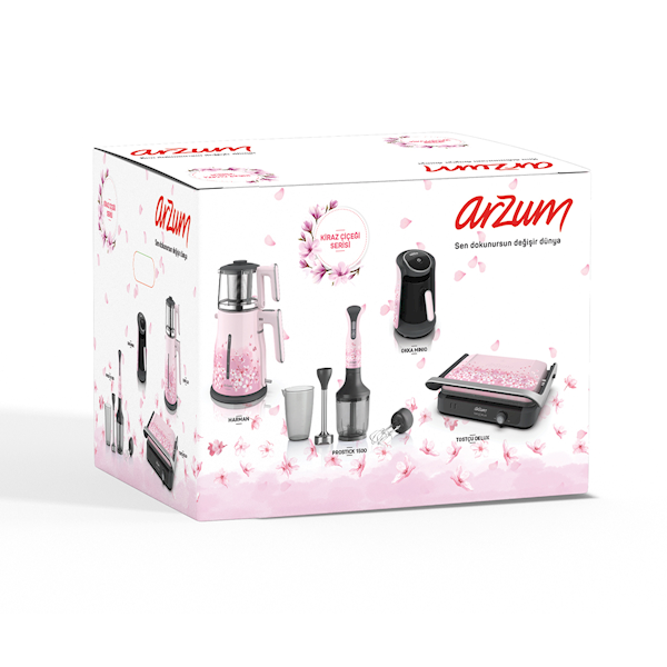 Arzum AR9015 Pro Kiraz Çiçeği Set