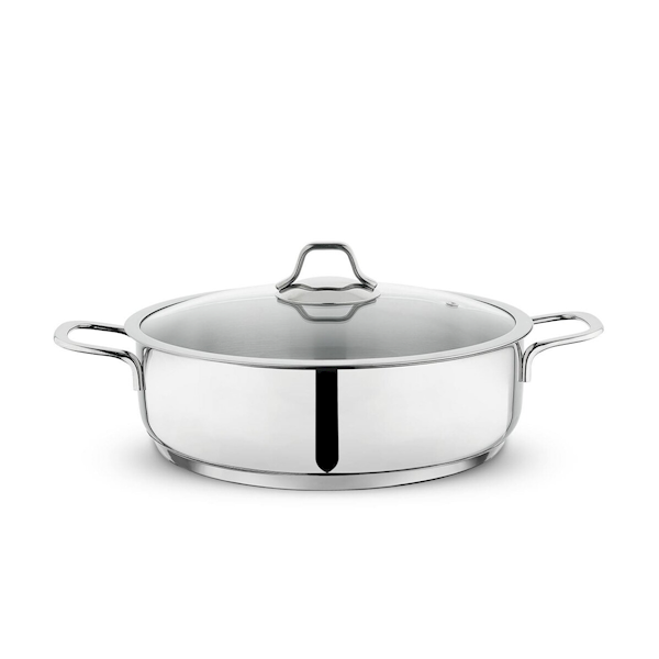 Schafer Held Çelik Basık Tencere 24 Cm Inox