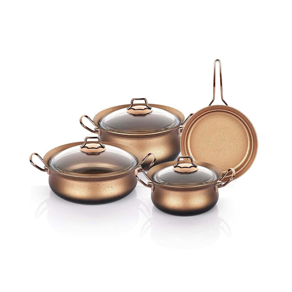Schafer 1s3715-22005-alt01 Kessel Tencere Seti 7 Prç. Altın Schafer 1s3715-22005-alt01 Kessel Tencere Seti 7 Prç. Altın