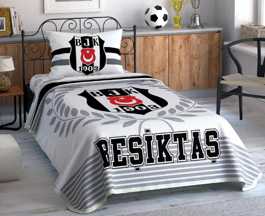 Taç 1000012941 Beşiktaş Black And Whıte Lisanslı Pike Tk.