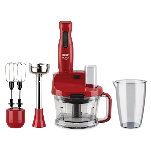 Fakir Mr Cheff Quadro Blender Set Rouge