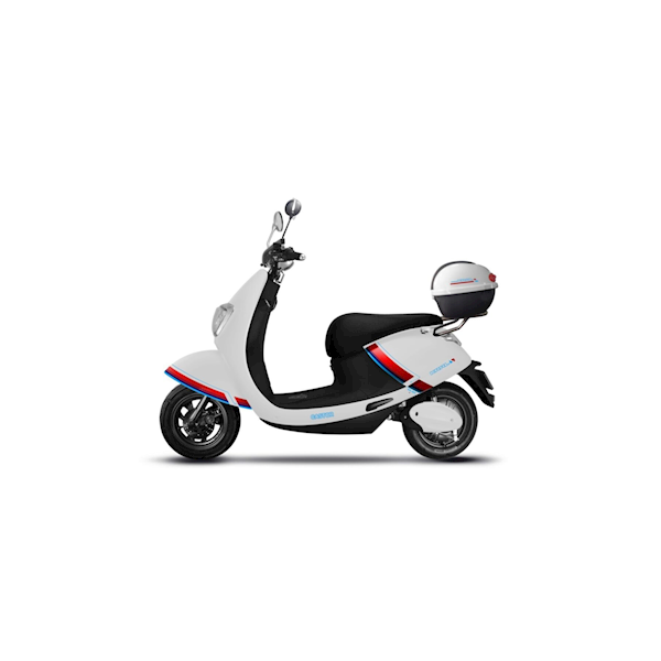 Kral KR-204 Castor Elektrikli Motorsiklet Beyaz Kral KR-204 Castor Elektrikli Motorsiklet Beyaz