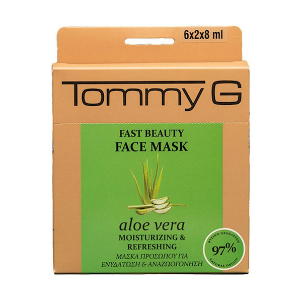 Tommy G TG5FB-BAL-F15 Fast Beauty F.mask Aloe Vera Tg Box - Hızlı Güzellik Maskesi Aloe Vera
