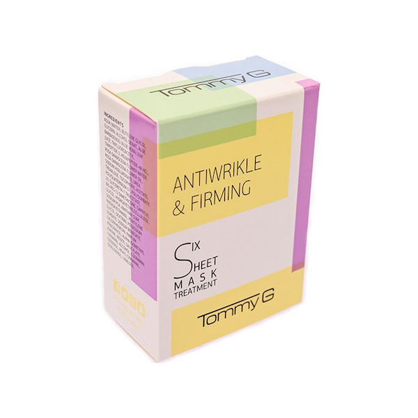 Tommy G TG5SX-WRI-F15 6 Sheet Mask Antıwrınkle&fırmıng Tg-6lı Maske Kırışık Önleme,sıkılaştırıcı