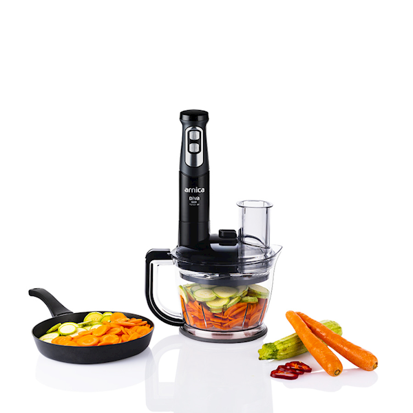 Arnica GH21803 Diva Pro Rendeli El Blender Seti Siyah Görseli