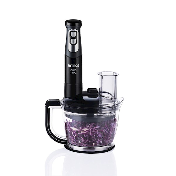 Arnica GH21803 Diva Pro Rendeli El Blender Seti Siyah Görseli