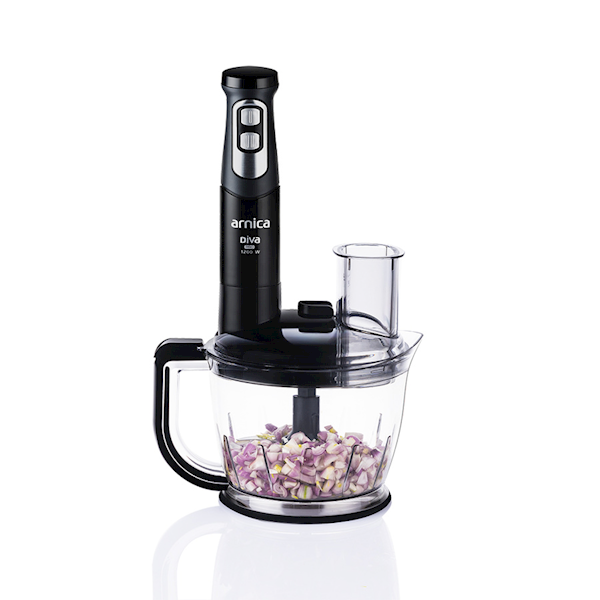 Arnica GH21803 Diva Pro Rendeli El Blender Seti Siyah Görseli