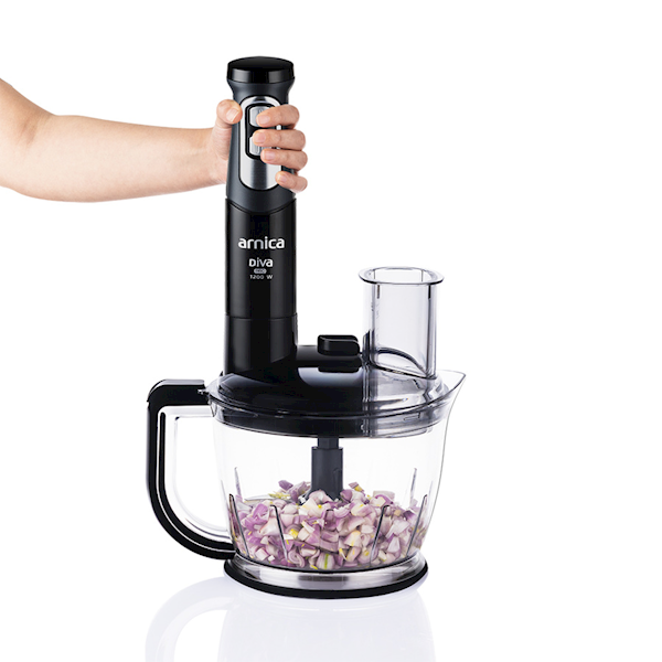 Arnica GH21803 Diva Pro Rendeli El Blender Seti Siyah Görseli