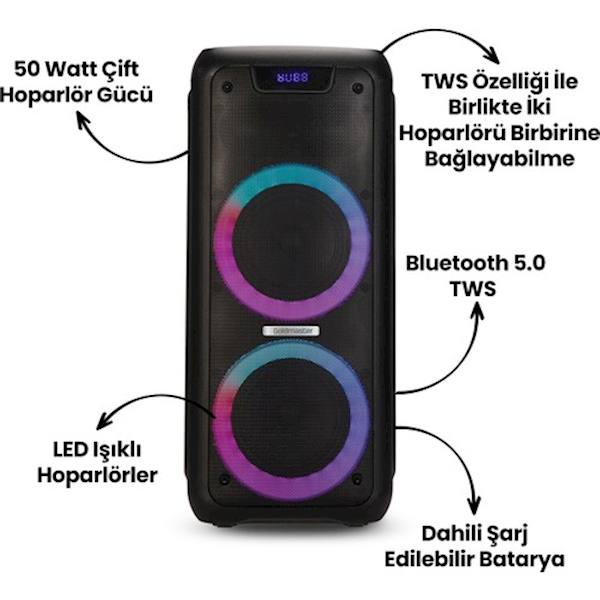 Goldmaster Enjoy 230 Bluetooth Ses Sistemi Görseli