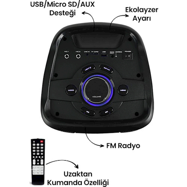Goldmaster Enjoy 230 Bluetooth Ses Sistemi Görseli