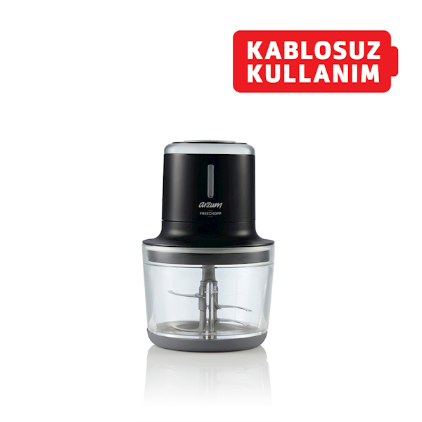 Arzum Ar1128 Freechopp Cam Hazneli Şarjlı Doğrayıcı Arzum Ar1128 Freechopp Cam Hazneli Şarjlı Doğrayıcı