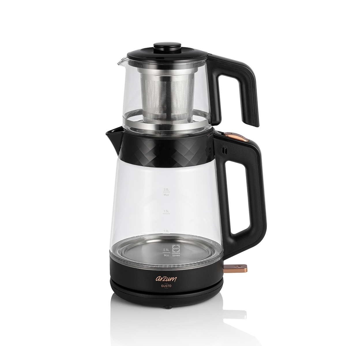 Arzum Ar3101-cc Gusto Çay Makinesi Cam / Cam
