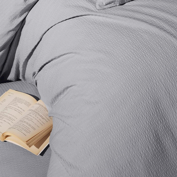Schafer Soft Gofre Çift Kişilik Nevresim Tkm-Grı Görseli