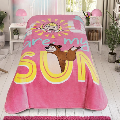 Taç 1500187707 Masha & The Bear Friendly L. Battaniye