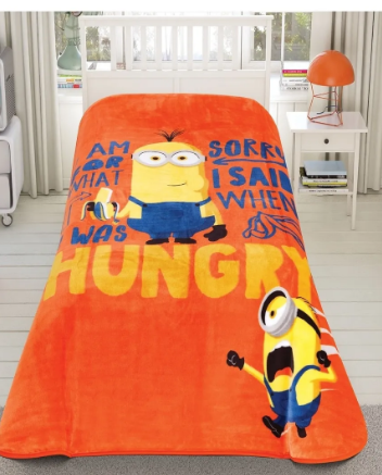Taç 1500187643 Minions Hungry Lis. Battaniye