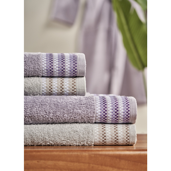 Taç 1500187784001 Pure Cotton Aıle Setı Alba Lavanta Grı Görseli