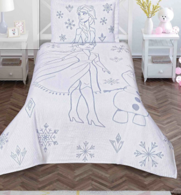 Taç 1000037694 Lis. Jakar Yatak Ort.setı Dh Frozen Snowflake