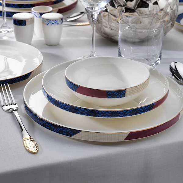 Schafer Adel Motif Yemek Takımı-56 Prç.-platin02 Görseli