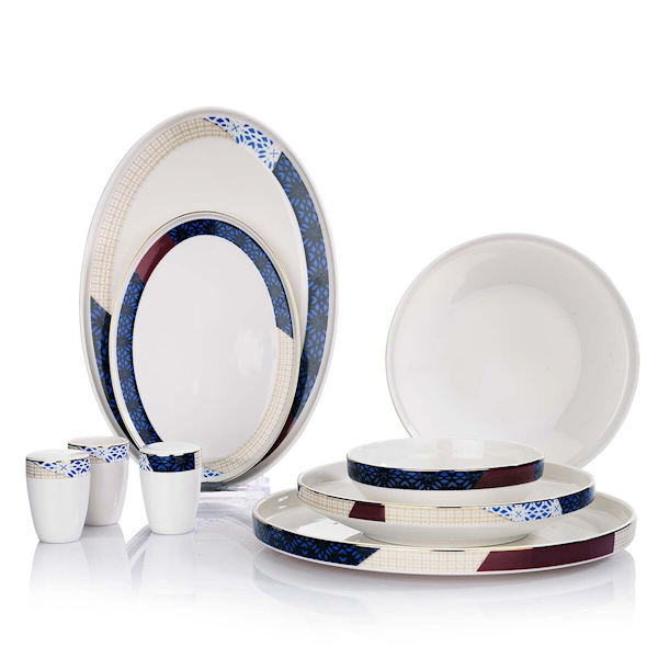 Schafer Adel Motif Yemek Takımı-56 Prç.-platin02 Görseli