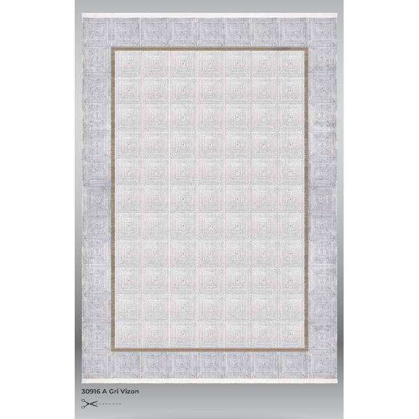 Koza Halı Arte 30916 Gri/Vizon 157x230