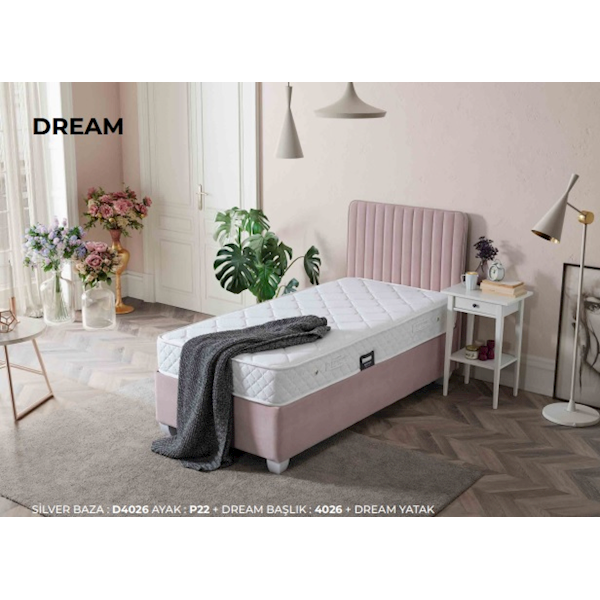 Türkmen Dream Set 90x190 Pudra Türkmen Dream Set 90x190 Pudra